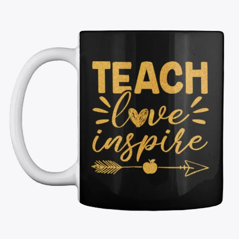 Teach Love Inspire Teacher's Day T-shirt