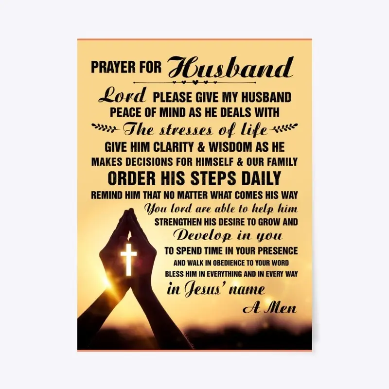 Prayer For Husband Blanket